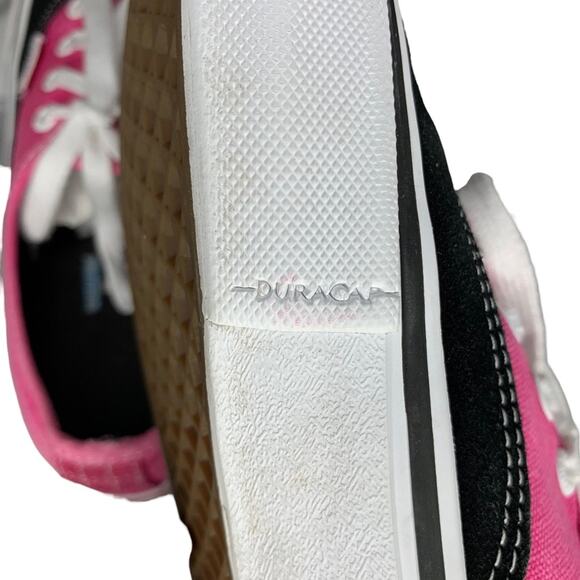 Vans Authentic Pro Suede Canvas Sneaker Magenta Pink Black Size Men 6 - Picture 9 of 16